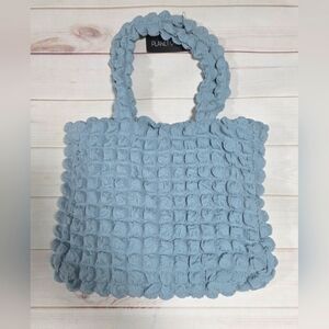 Planet Gold Sky Blue Bubble Bag NWT